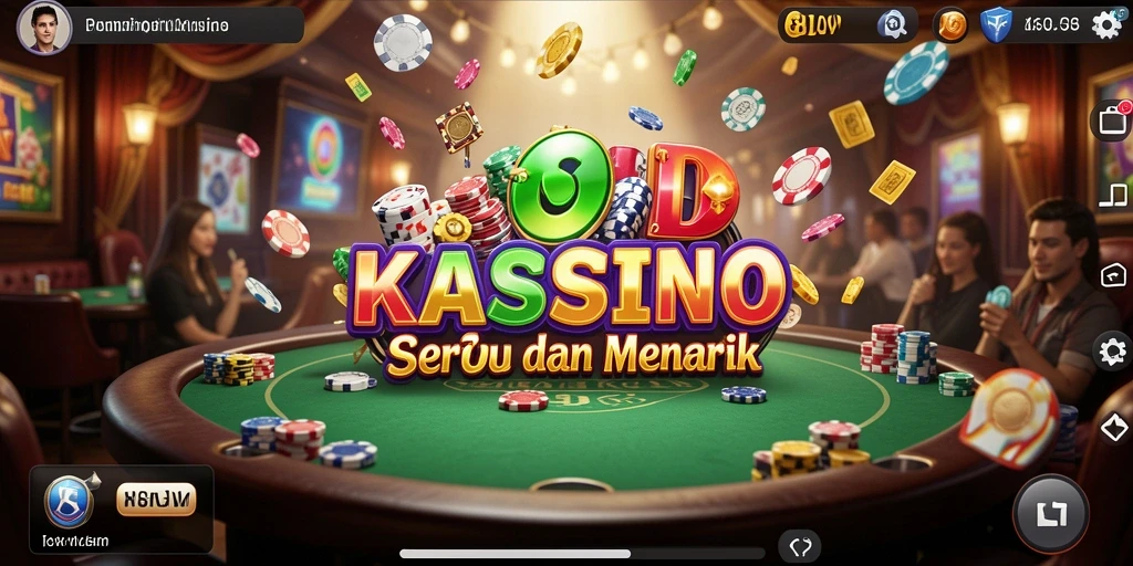 Screenshot gameplay seru dari aplikasi Kasino 8ID yang menggambarkan suasana permainan.