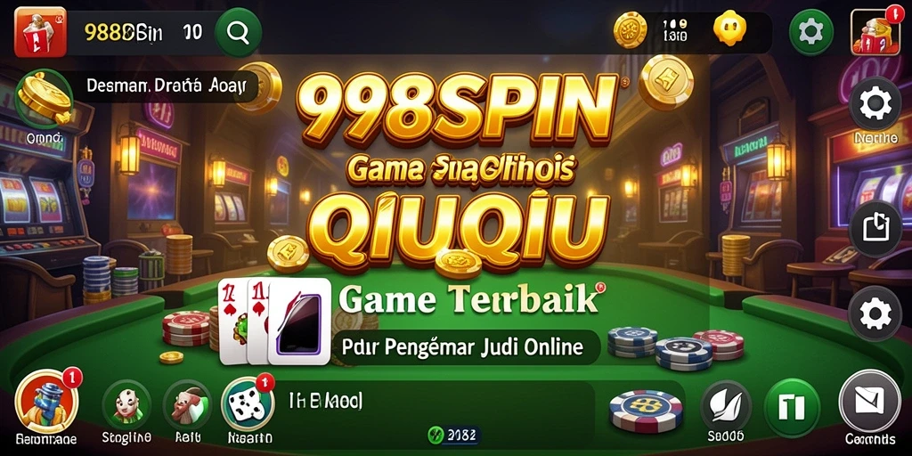 Tampilan gameplay QiuQiu di 988SPIN yang menarik dan seru.