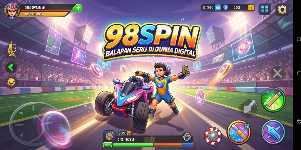 Gameplay Racing seru dengan grafis memukau di 98SPIN.