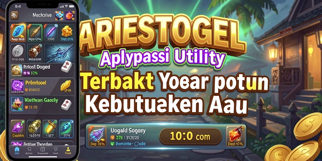 Tampilan antarmuka aplikasi ARIESTOGEL yang informatif dan mudah dipahami.