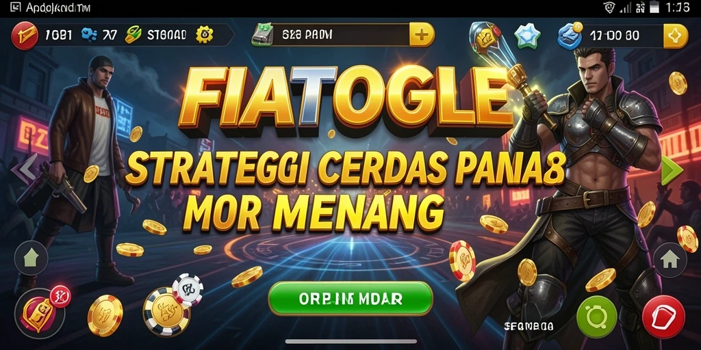 Tampilan gameplay FIATOGEL yang menantang dan strategis.