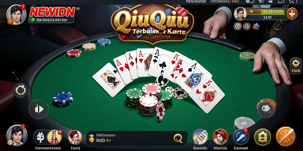 Gameplay seru QiuQiu di NEWIDN yang menggugah semangat.