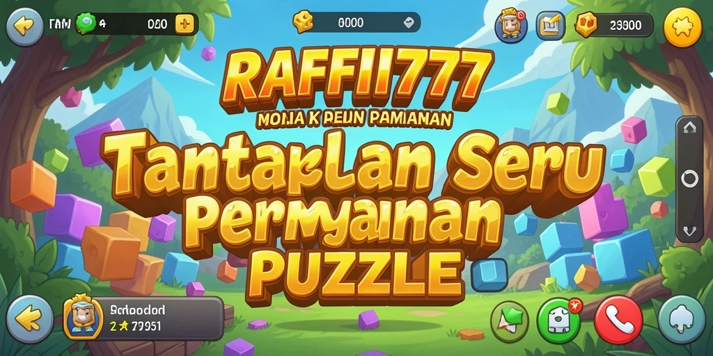 Tampilan gameplay seru dan menantang dari RAFFI777.