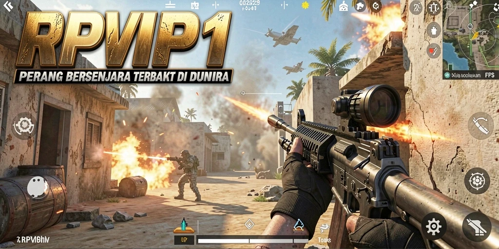 Gameplay mendebarkan RPVIP1 dengan aksi intens.
