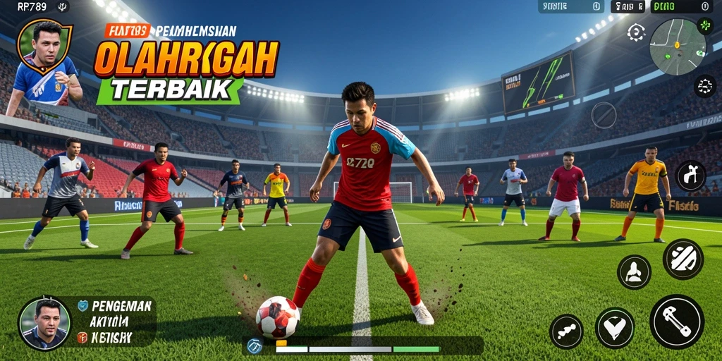 Gameplay menarik dari RR789 dengan aksi olahraga yang seru.