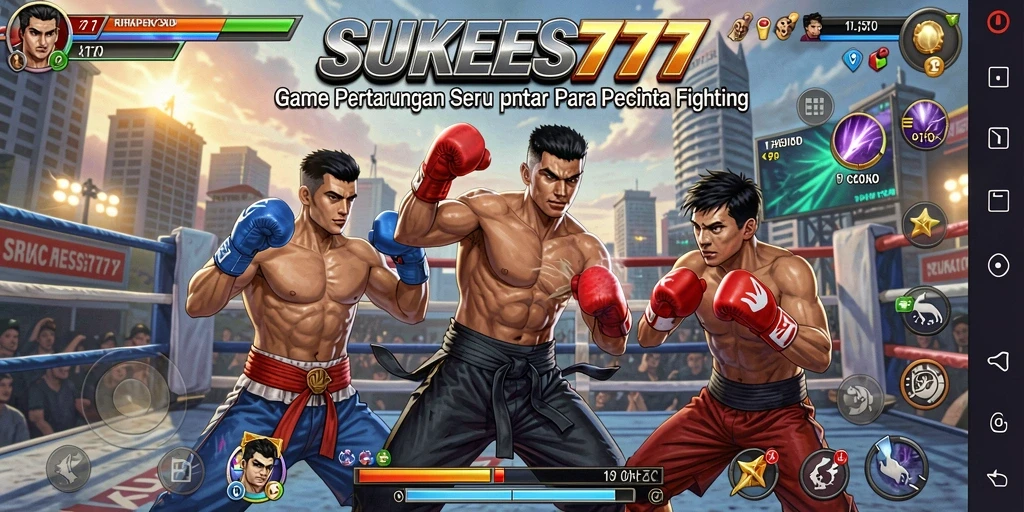 Screenshot utama dari gameplay Fighting yang mengesankan di SUKSES777.