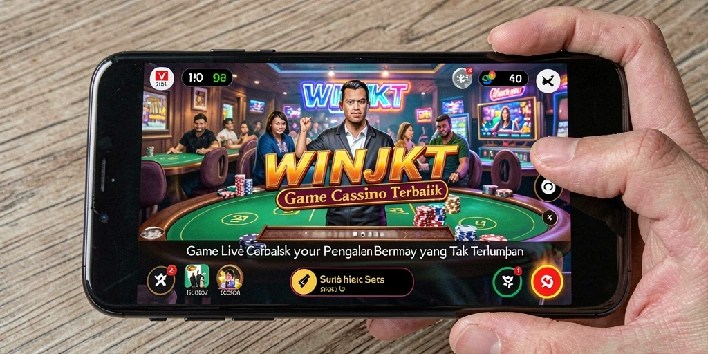 Gameplay seru dan interaktif di aplikasi Live Casino WINJKT